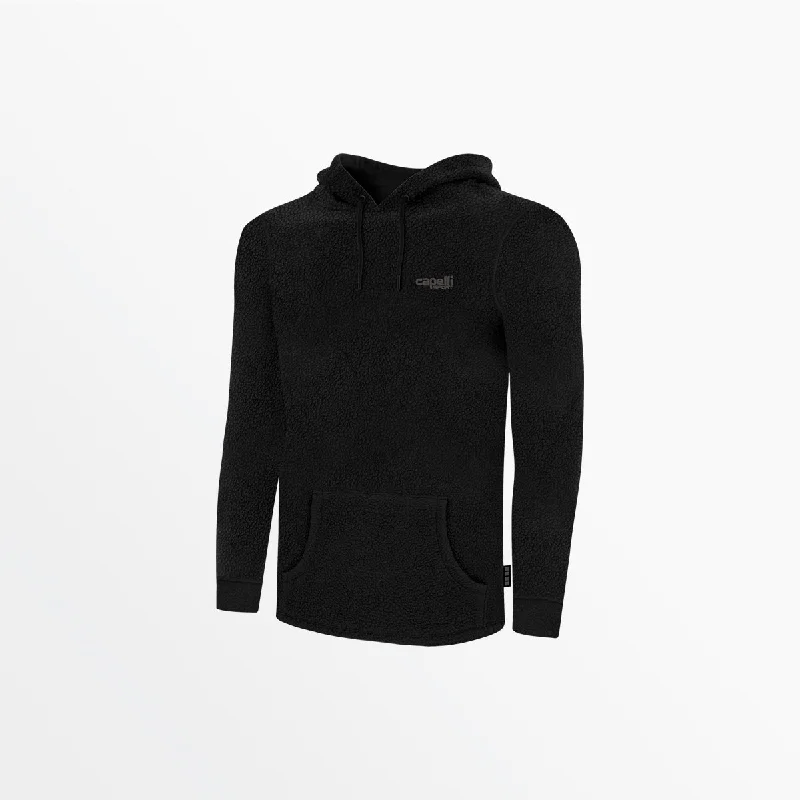 Men's Shirts with Contrast CollarsMEN'S SHERPA PULLOVER HOODIE