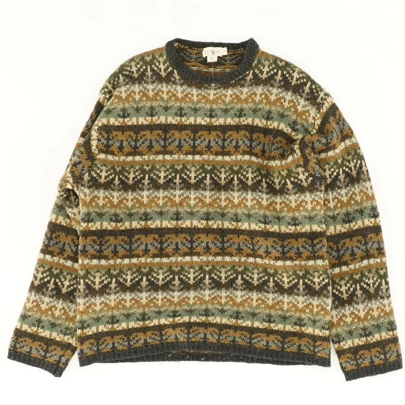 Men's Sweaters with Skinny FitsMulti Graphic Crewneck Sweater