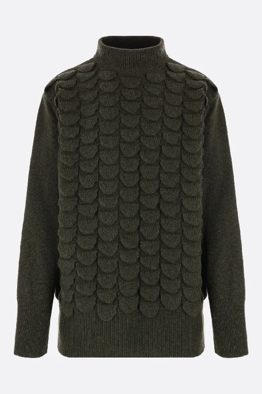 Stylish Men's Turtleneck SweatersShetland wool sweater