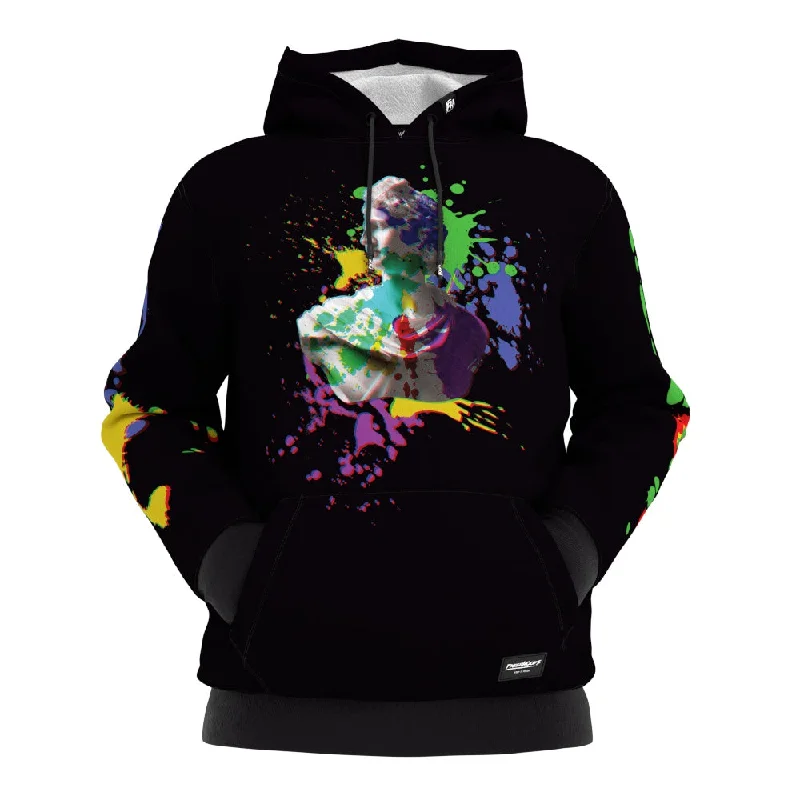 Men's Hoodies for Big and TallPainted Sculpture Hoodie