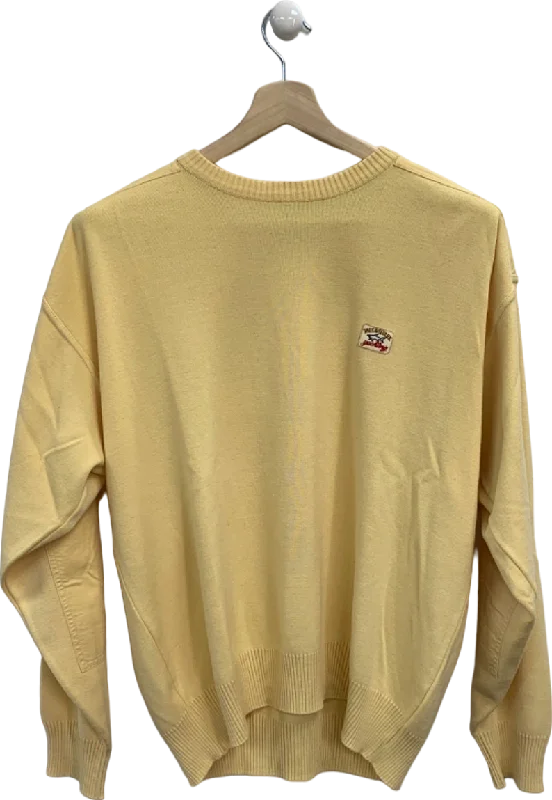 Men's Sweaters for Winter SportsPaul & Shark Yellow Yachting Sweater UK L