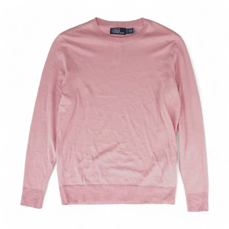 Men's Sweaters for Dressy EventsPink Solid Sweater