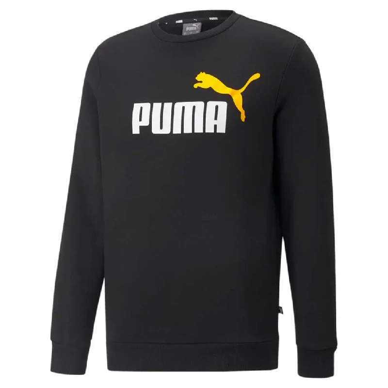 Men's Sweaters with SequinsPuma - Men's Essentials Two Tone Big Logo Sweater (586762 54)