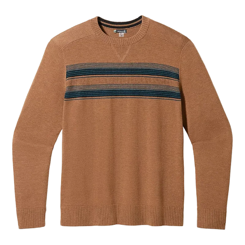 Cozy Men's Cable-Knit SweatersMen's Sparwood Stripe Crew Sweater