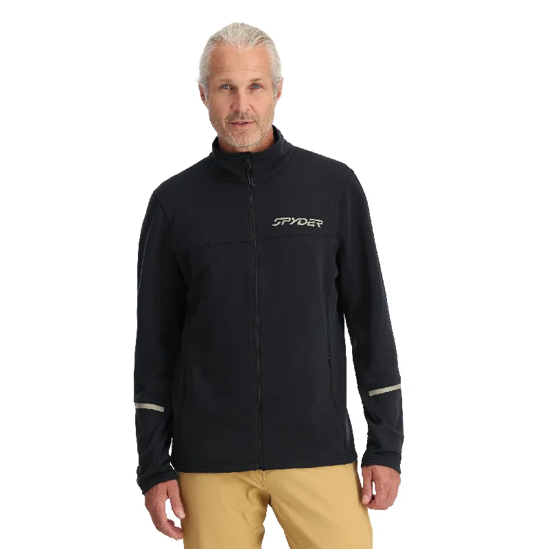 Men's Hoodies for CampingMens Speed Fleece Full Zip - Black