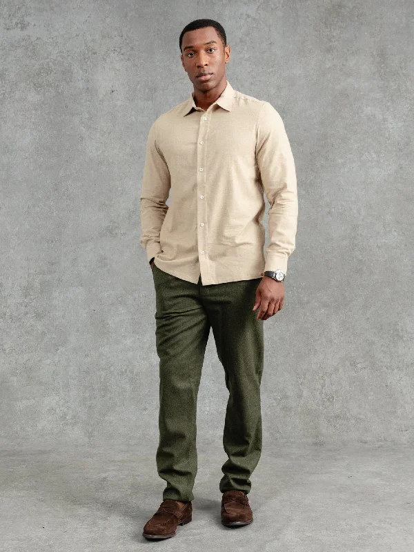 Men's Big and Tall Shirts for Added ComfortThe Victor Melton Shirt - Sand