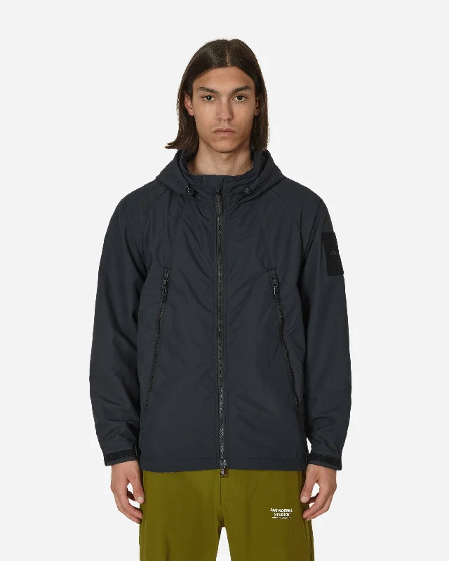 Comfortable Men's ParkasLight Happy Jacket Black