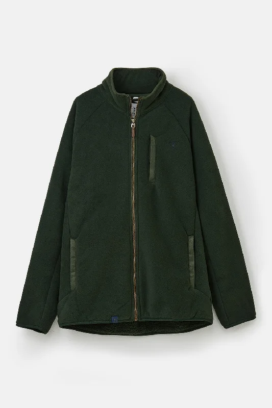 Casual Men's Bomber JacketsWindsor Waterproof Fleece - Hunter Green