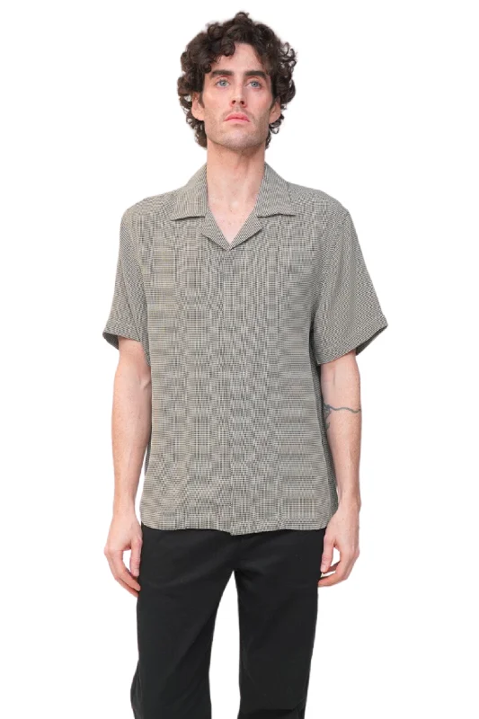 Men's Tab-Collar Shirts for a Crisp LookYork Houndstooth Shirt