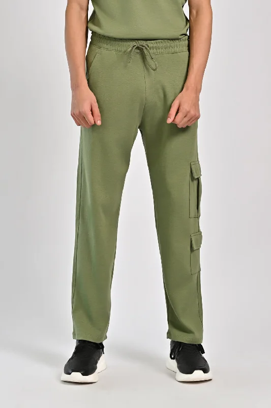 Men's Pants with Contrast WaistbandsSLIM FIT CARGO TROUSER