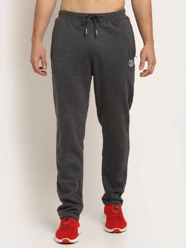 Men's Pants with Button-Down PocketsMen's Grey Track Pant