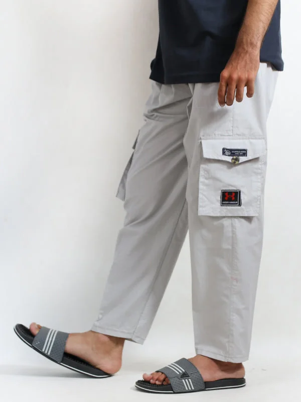 Men's Unique and Designer Bottom Wear for a Statement LookMT87 Men's Cotton Trouser Grey