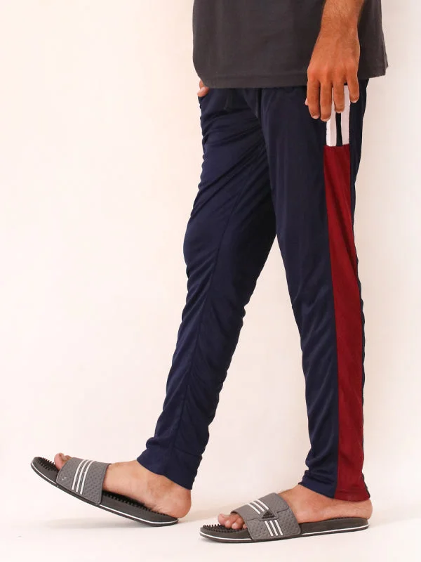 Men's Pants with Appliqué DetailsMT58 SN Men's Jersey Trouser Navy Blue