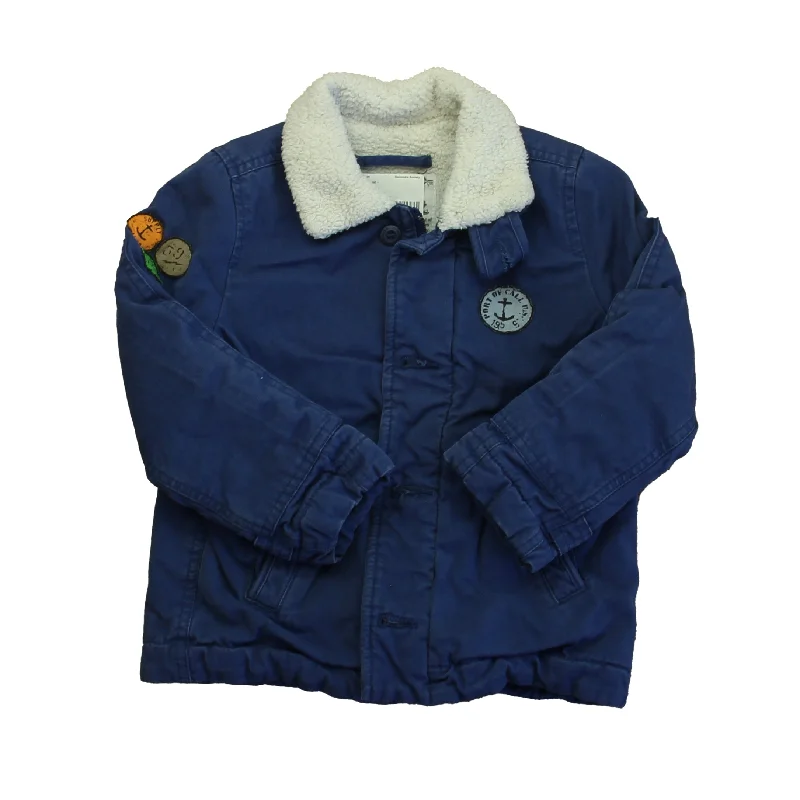 Weather-Resistant Men's CoatsAlpha Industries Boys Blue Winter Coat