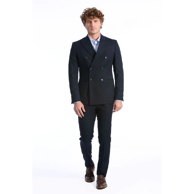 Durable Men's Car CoatsBaldinini Trend  Wool Men's Suit