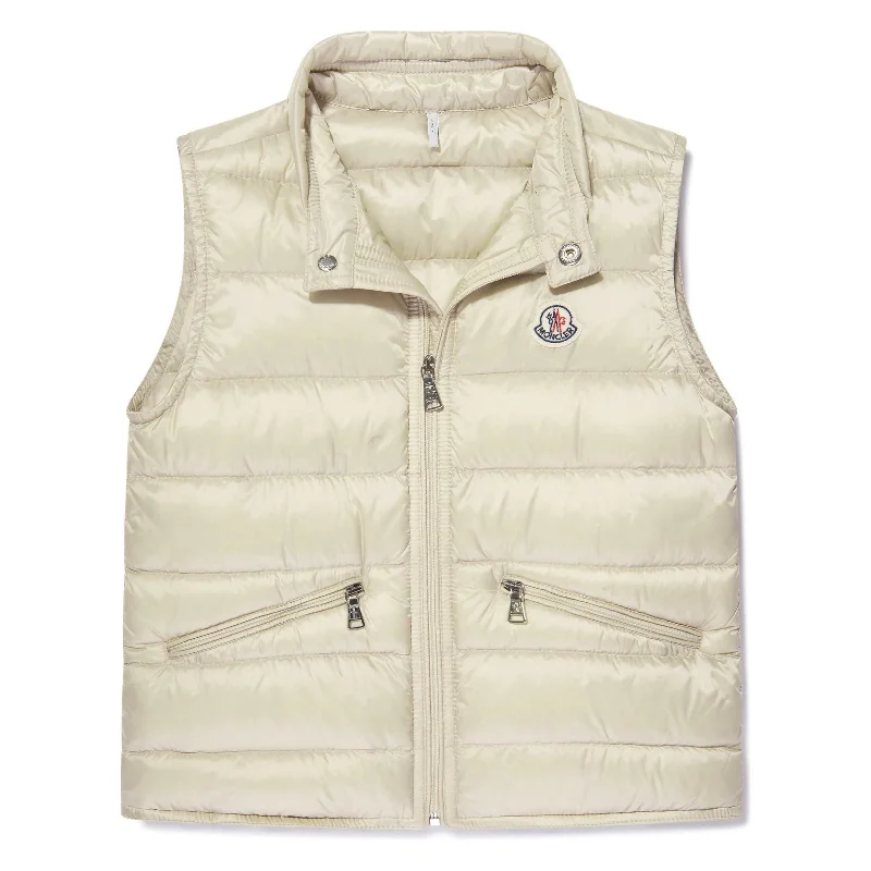 Men's Coats for SnowshoeingBeige Gui Down Vest