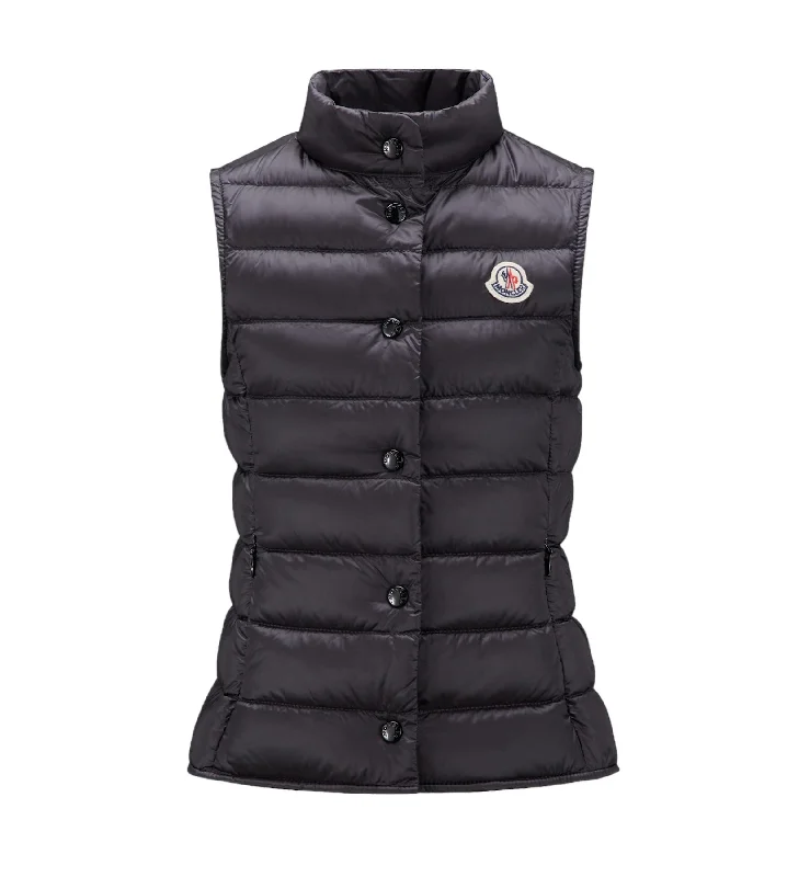 Men's Coats for HikingBlack Liane Padded Down Gilet