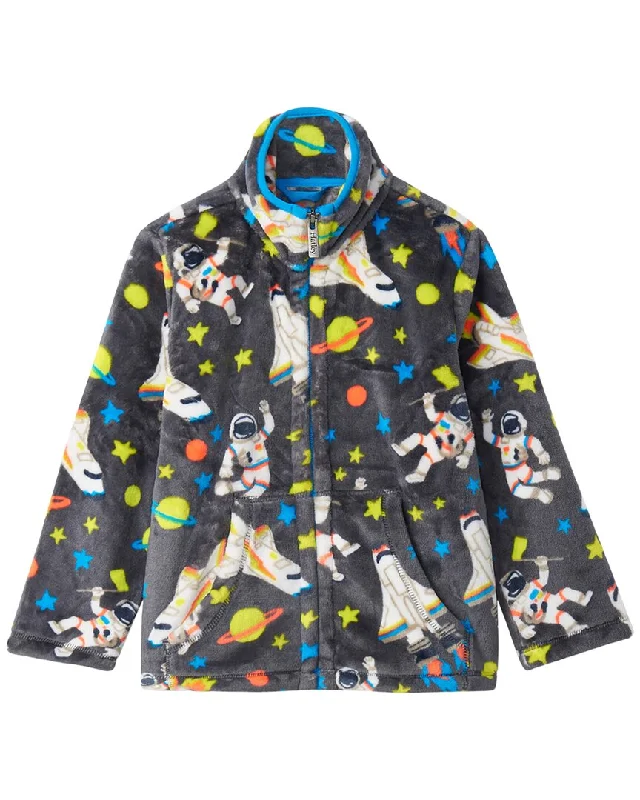 Men's Coats with Fur TrimHatley Outer Space Fuzzy Fleece Zip-Up