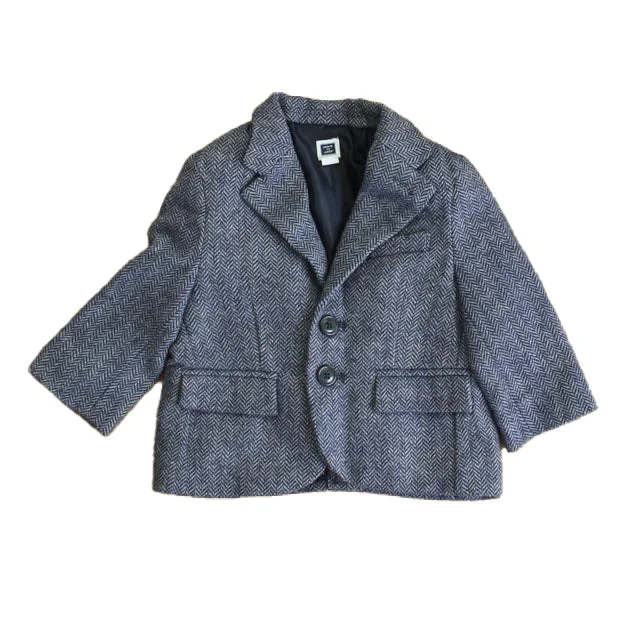 Men's Coats for Short MenJanie and Jack Boys Blue Herringbone Sports Coat