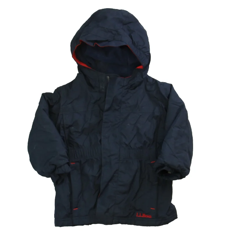 Men's Coats with Ripstop FabricL.L. Bean Boys Navy Winter Coat