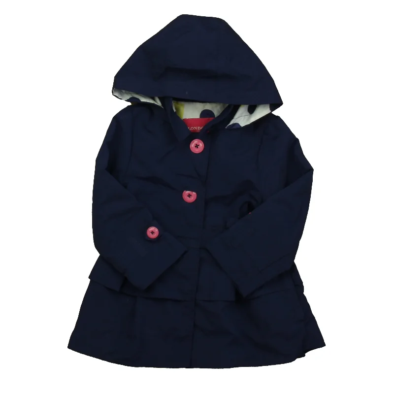 Men's Coats with Down InsulationLondon Fog Girls Navy Rain Coat