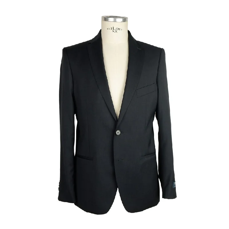 Comfortable Men's ParkasMade in Italy  Wool Men Men's Suit