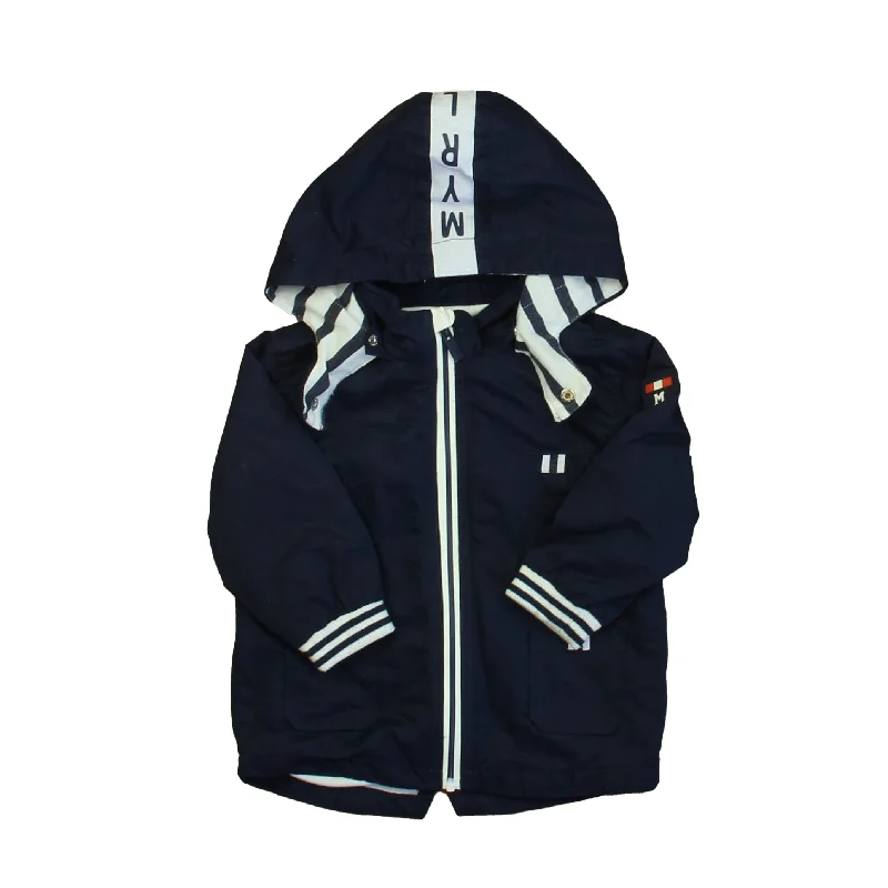 Men's Coats with Vintage StyleMayoral Boys Navy | White Jacket