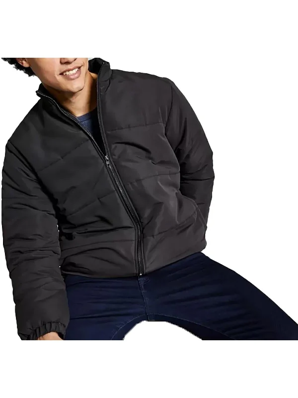 Men's Coats for Snowy WeatherMens Short Cold Weather Puffer Jacket