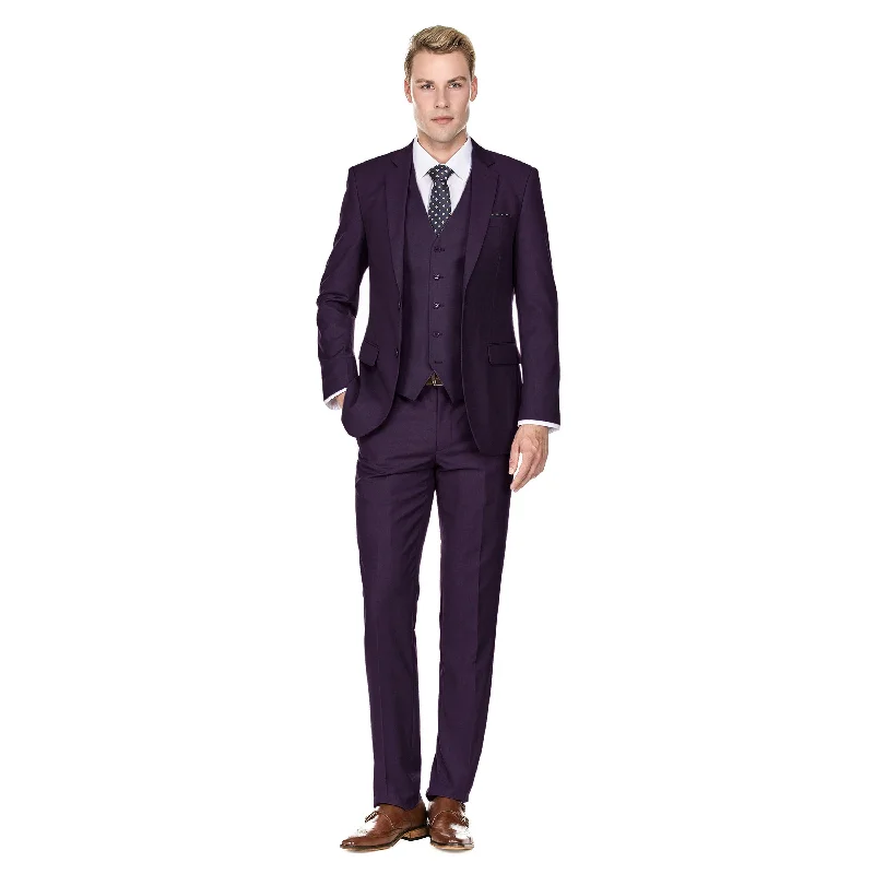 Versatile Men's Pea CoatsMen's Signature 3-Piece Slim Fit Suits