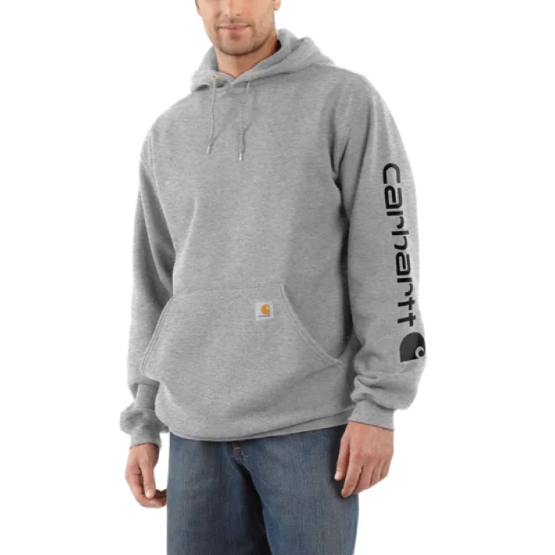 Men's Coats with Velcro ClosuresMen's Midweight Logo Hooded Sweatshirt