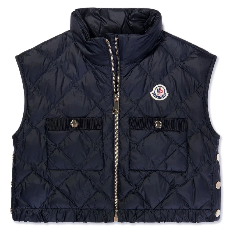 Cool Men's Pea CoatsNavy Garonna Vest