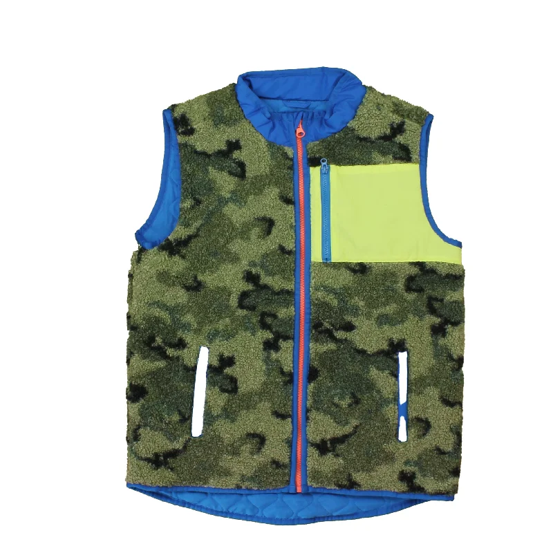 Men's Coats with Contrast StitchingRockets Of Awesome Boys Green | Camo | Blue Vest