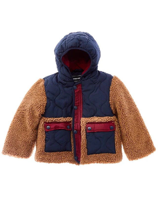 Versatile Men's Pea CoatsRothschild Kids Colorblock Coat